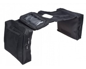 MOTOBRAŠNY S DRŽÁKEM NA NAVIGACI - ČERNÉ NA NÁDRŽ - BOČNÍ - (UNI)